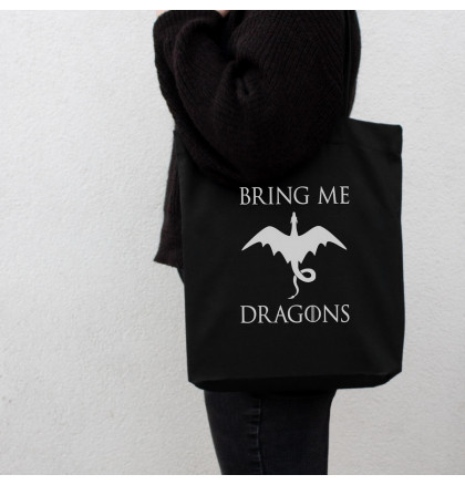 Экосумка GoT "Bring me dragons", фото 5, цена 370 грн